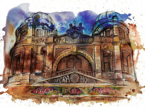 Prints taken from bespoke artwork